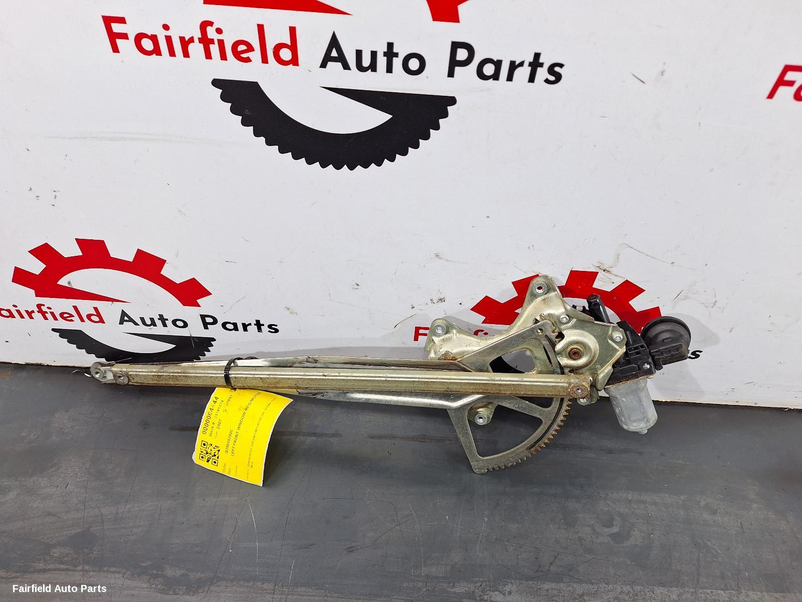 2007 Lexus Is250/is250c Left Front Window Reg Motor