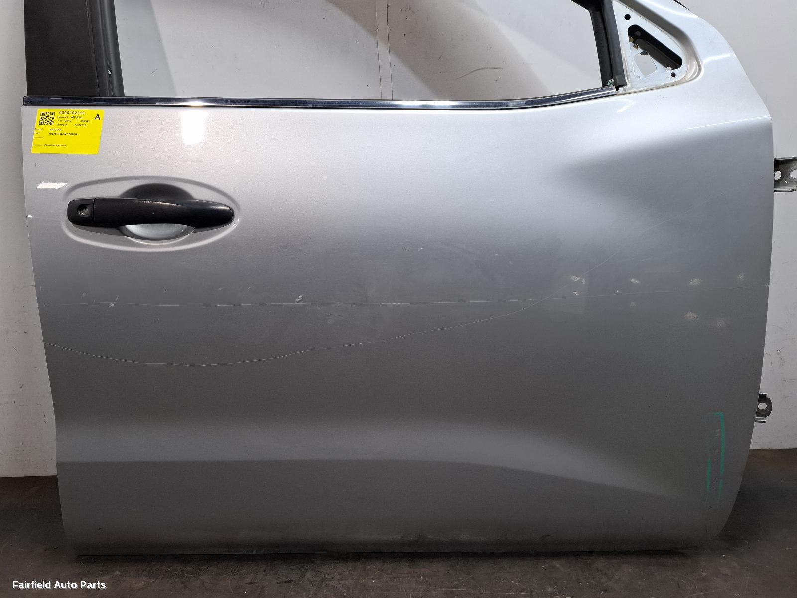 2015-2025 Nissan Navara Right Front Door
