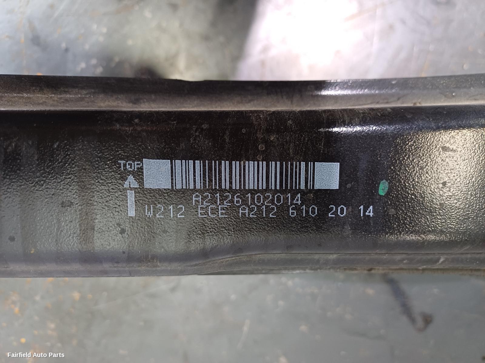 2009-2013 Mercedes E Class R Bar Bracket Reinfo