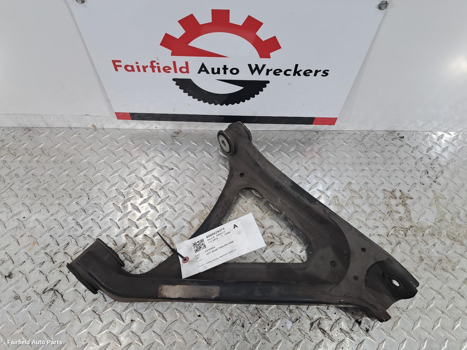 2010-2018 Porsche Cayenne Left Rear Trailing Arm