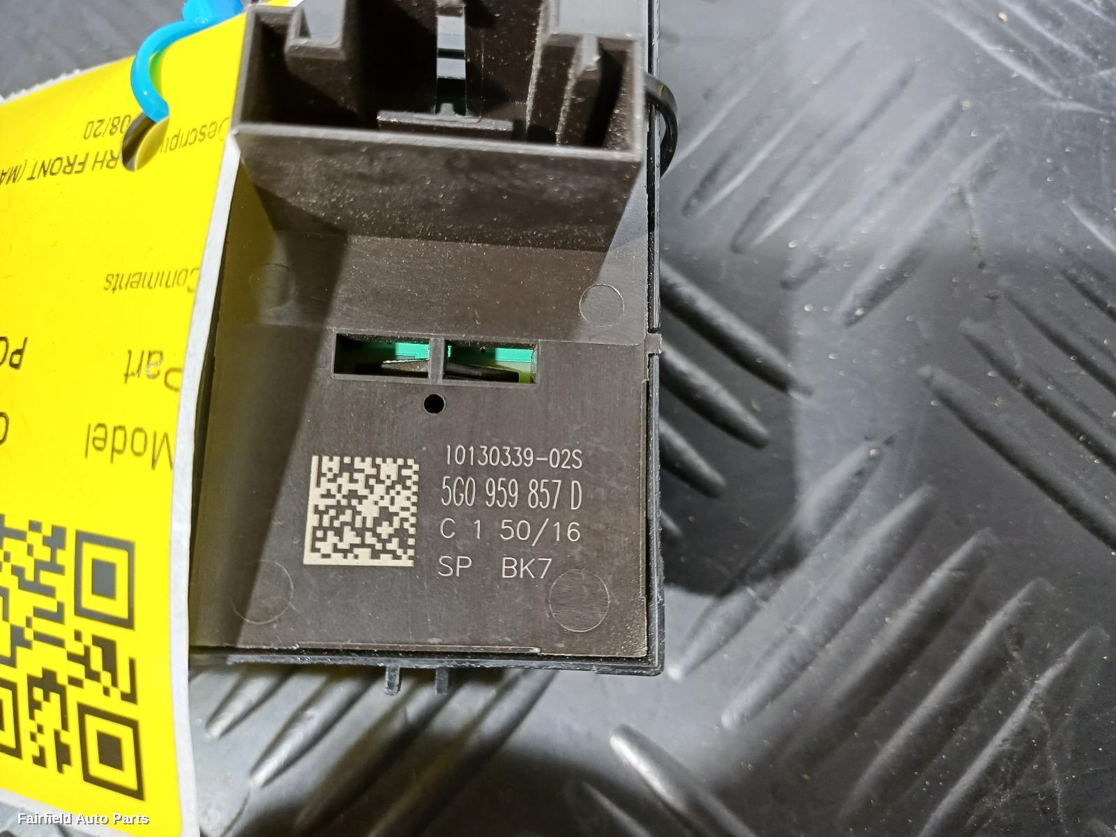 2013-2020 Volkswagen Golf Pwr Dr Wind Switch