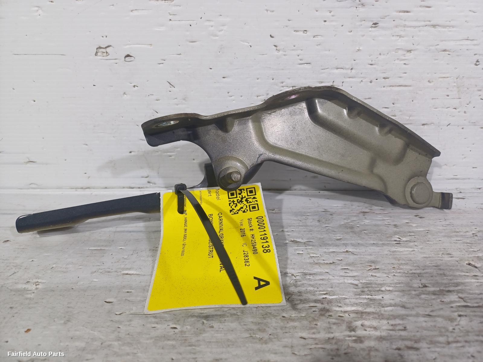 2014-2020 Kia Carnival/grand Carnival Bonnet Hinge Strut