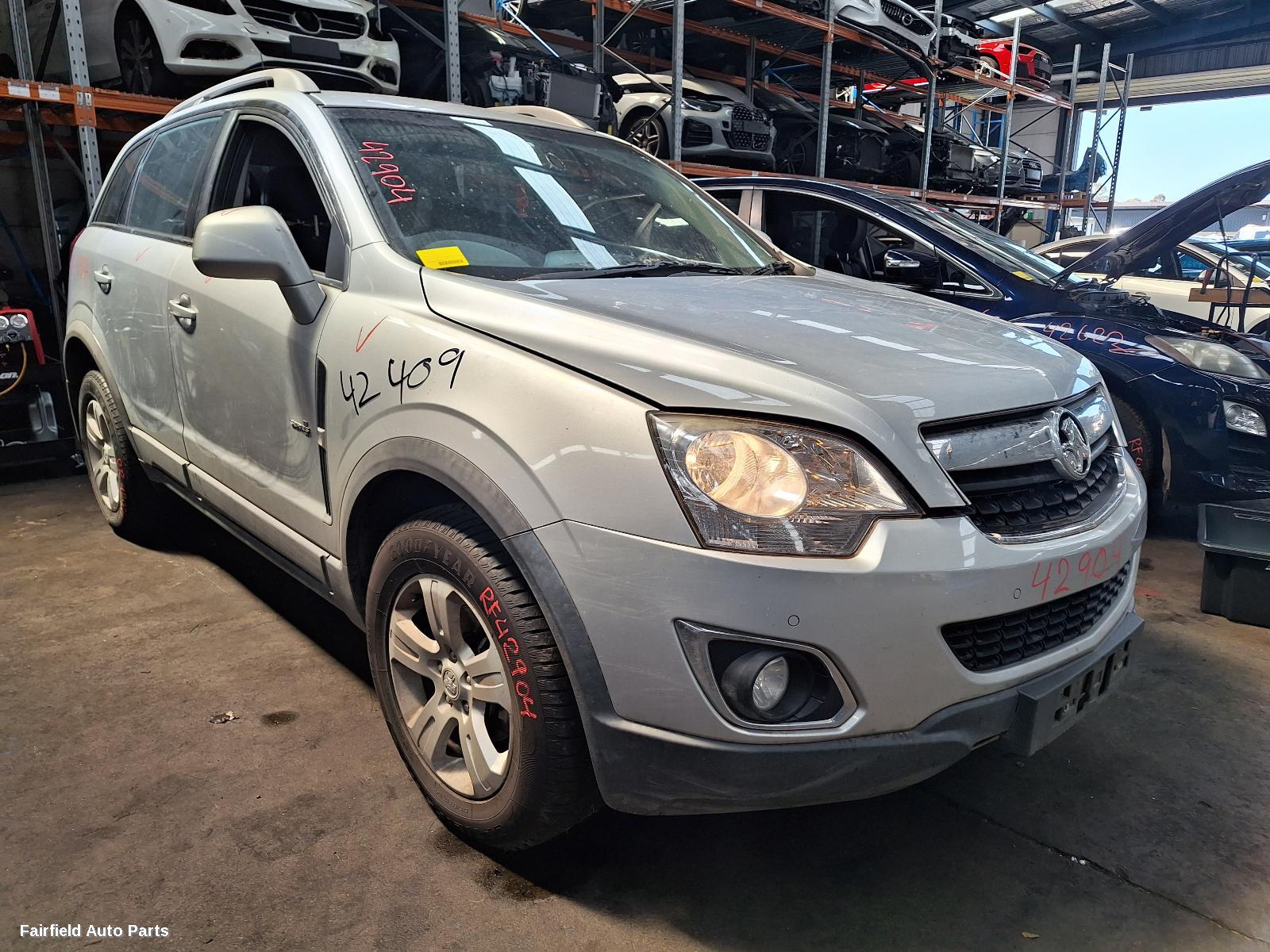 2012 Holden Captiva R Bar Bracket Reinfo