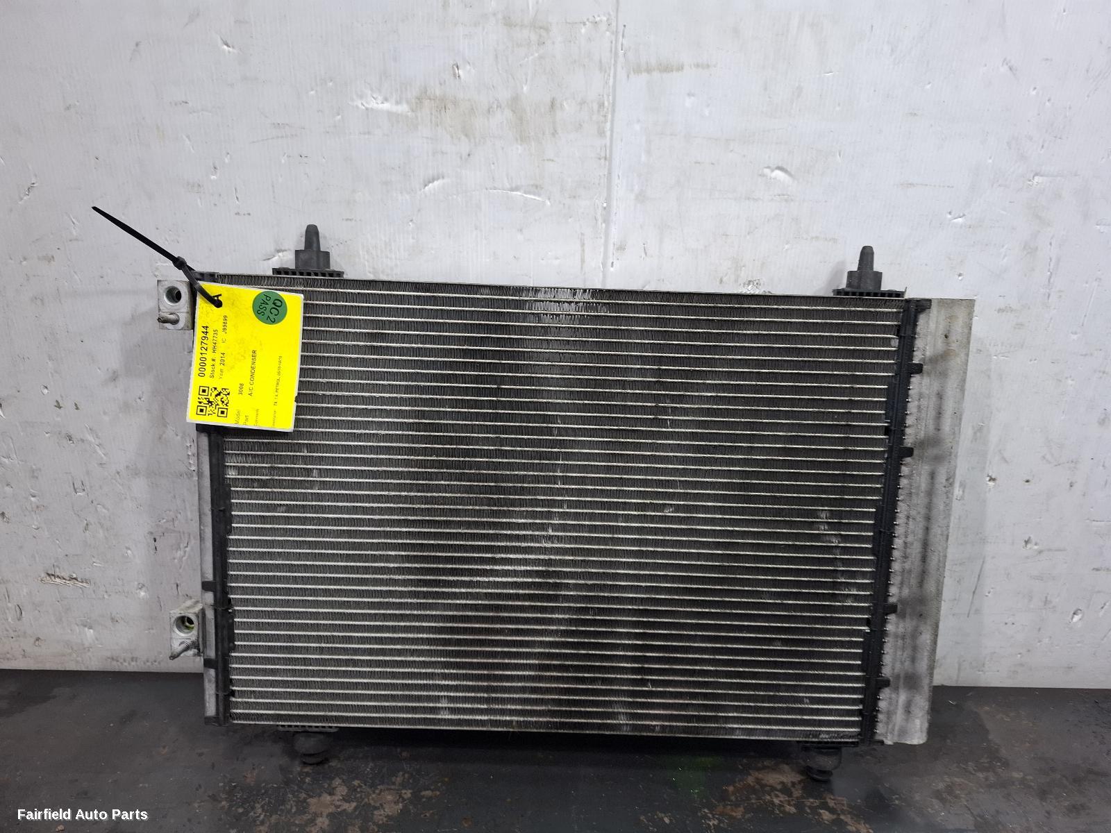 2010-2016 Peugeot 3008 A C Condenser
