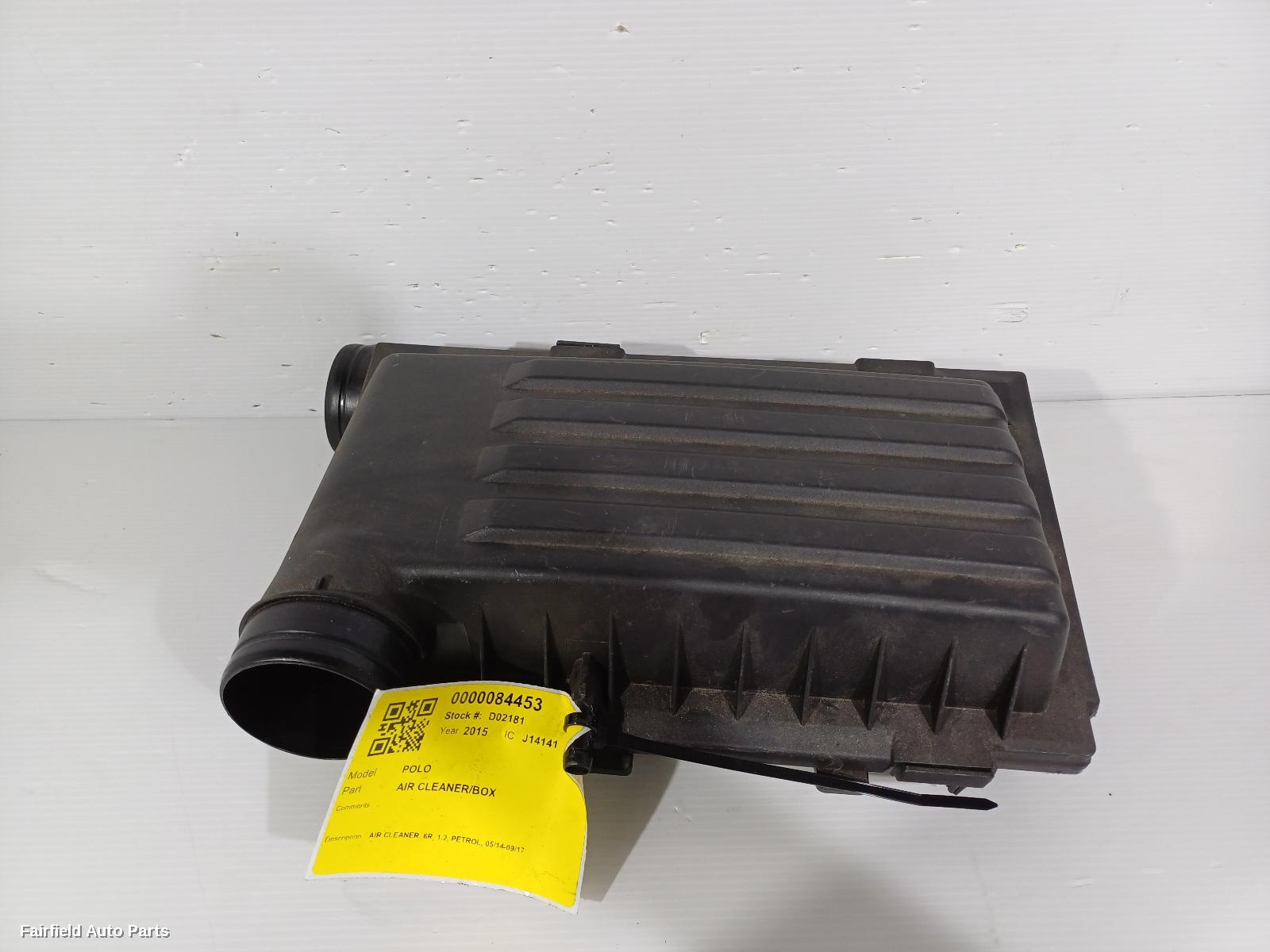 2014-2017 Volkswagen Polo Air Cleaner Box