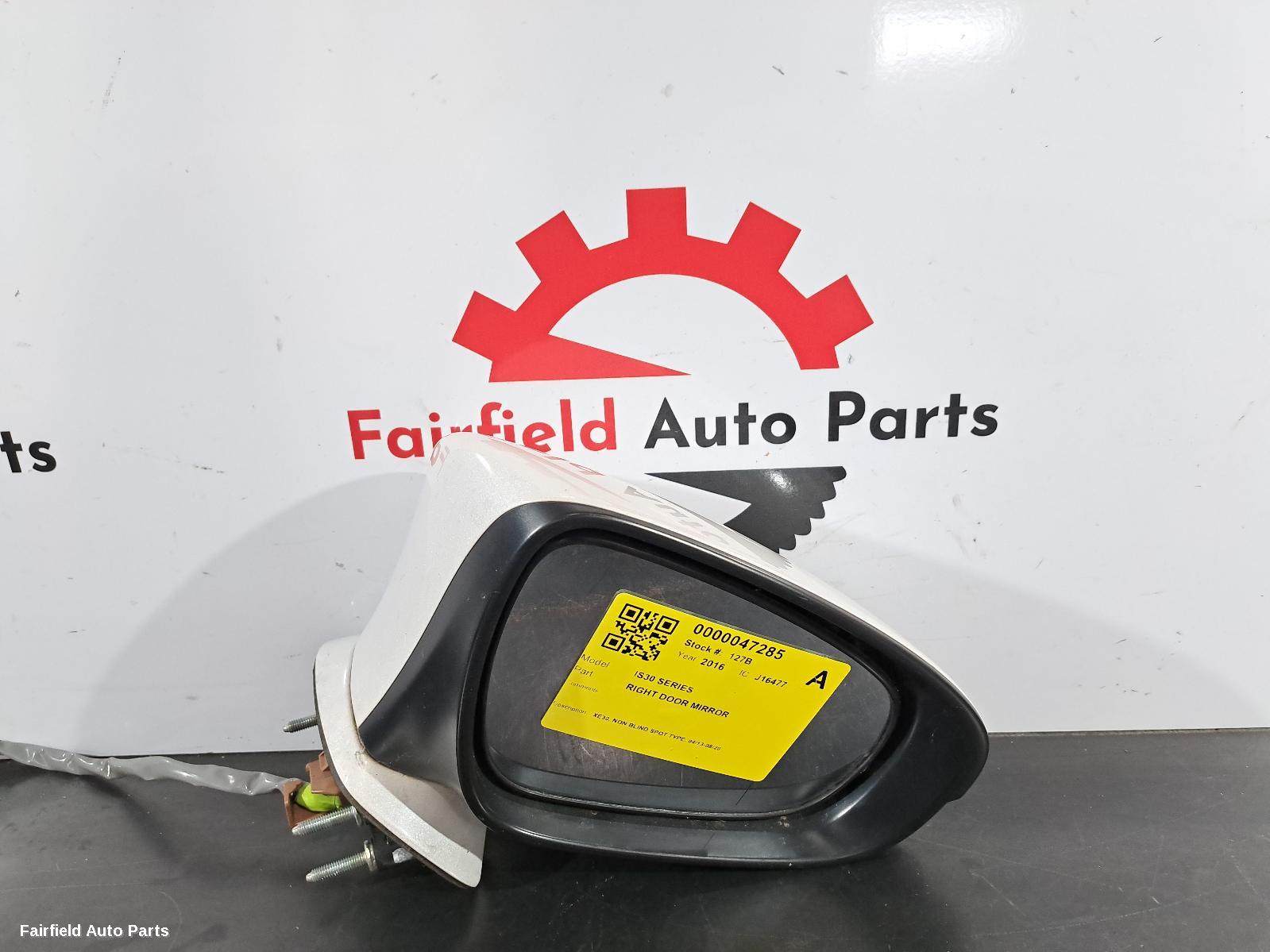 2013-2020 Lexus Is Series Right Door Mirror