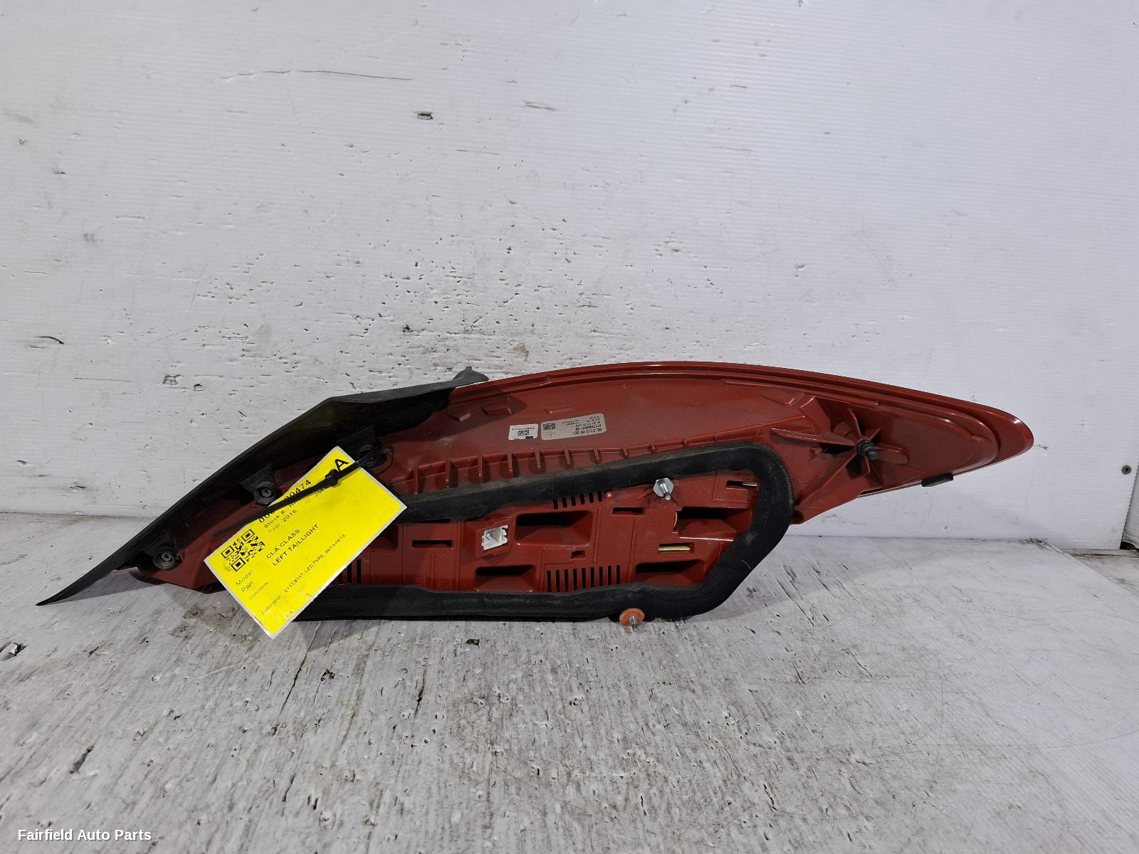 2013-2016 Mercedes Cla Class Left Taillight