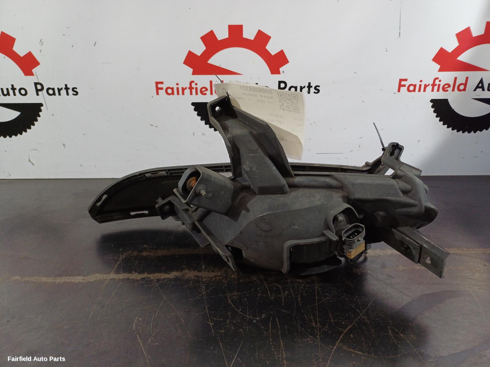 2015 Kia Cerato Left Indicator Fog Side