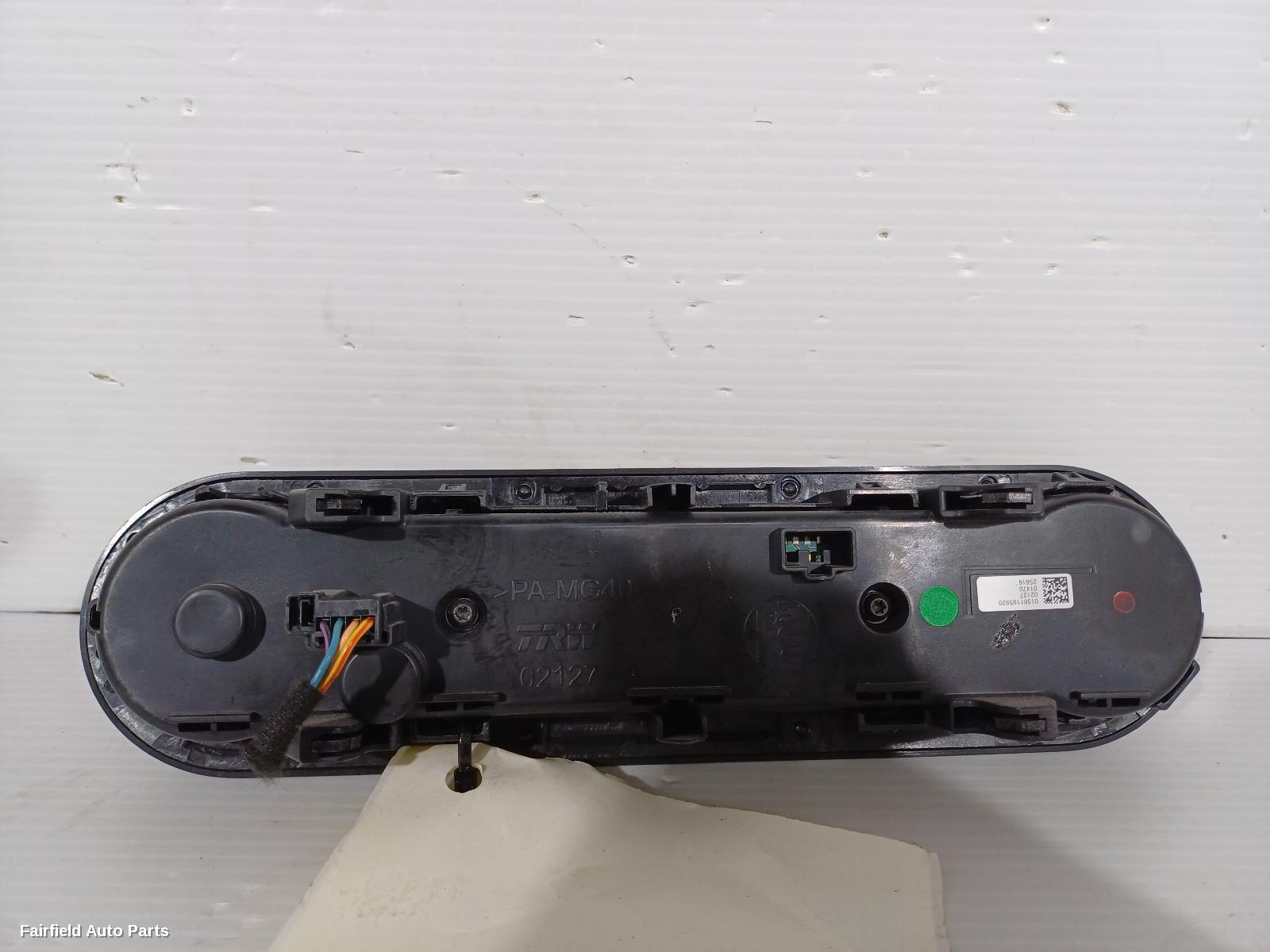 2016-2026 Alfa Romeo Giulia Heater Ac Controls