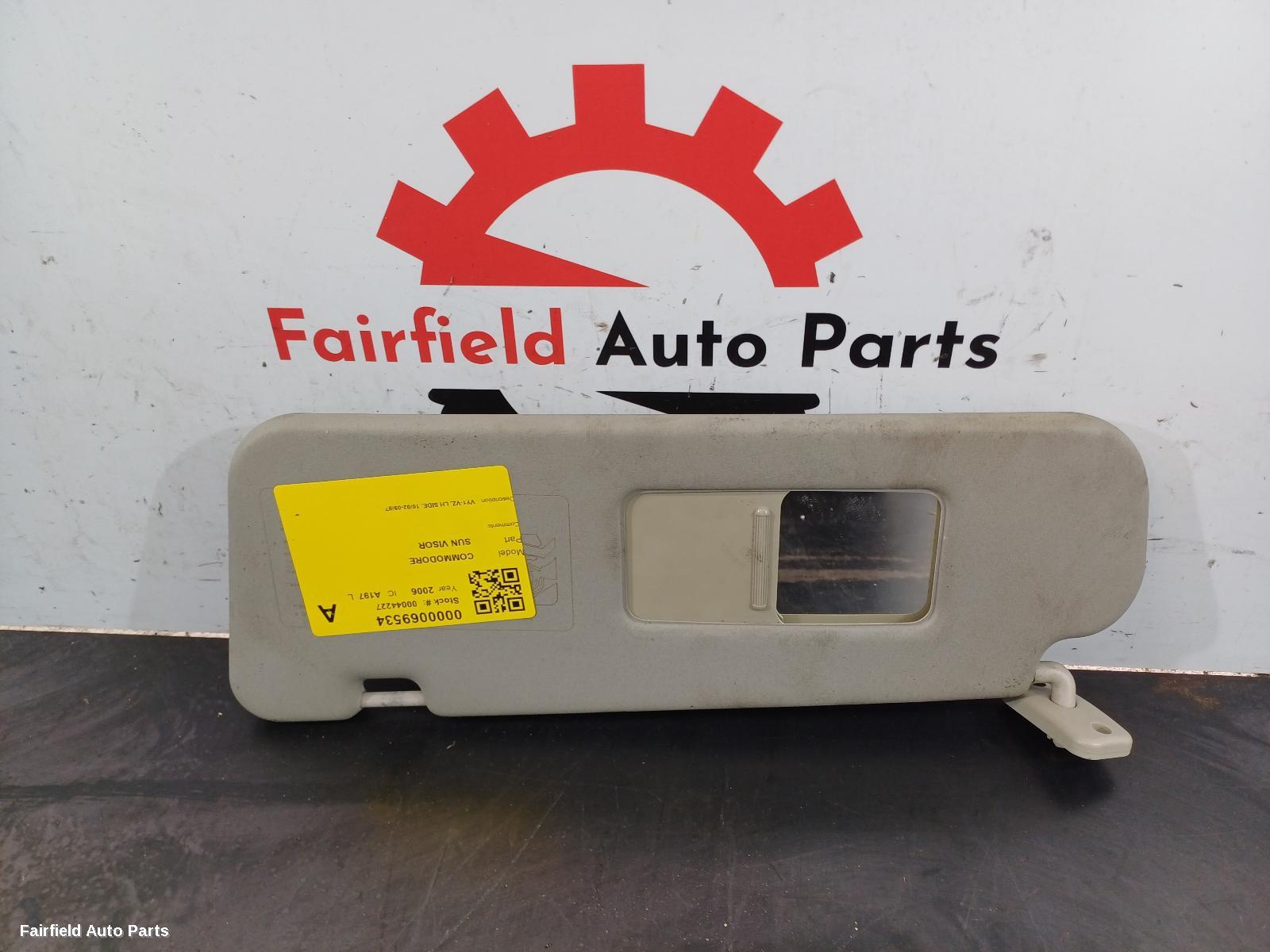 2002-2007 Holden Commodore Sunvisor