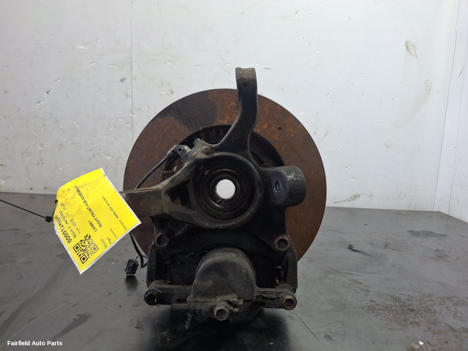 2012-2017 Toyota Camry Right Front Hub Assembly