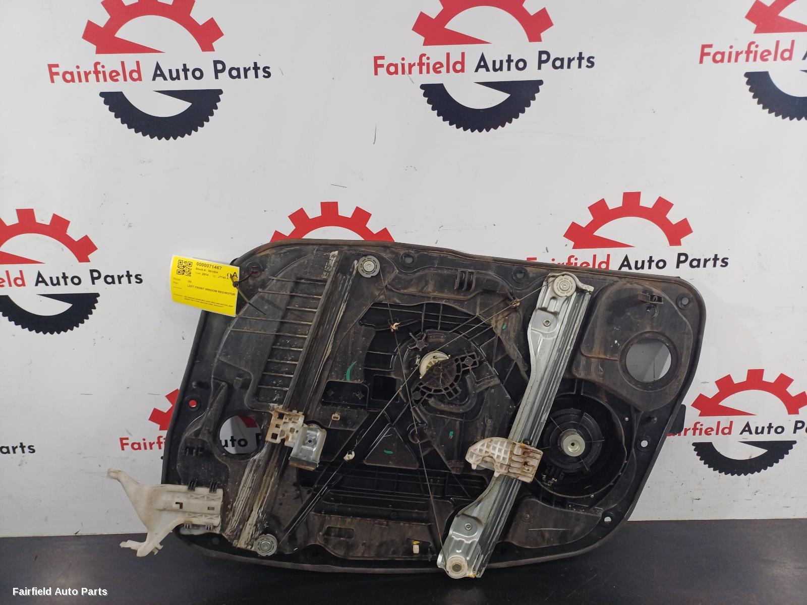 2012-2017 Hyundai I30 Left Front Window Reg Motor