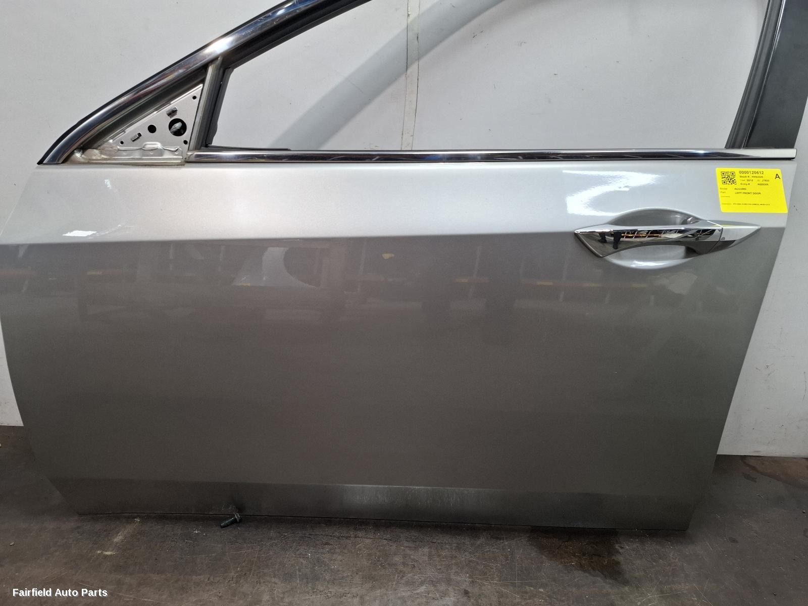 2008-2015 Honda Accord Left Front Door