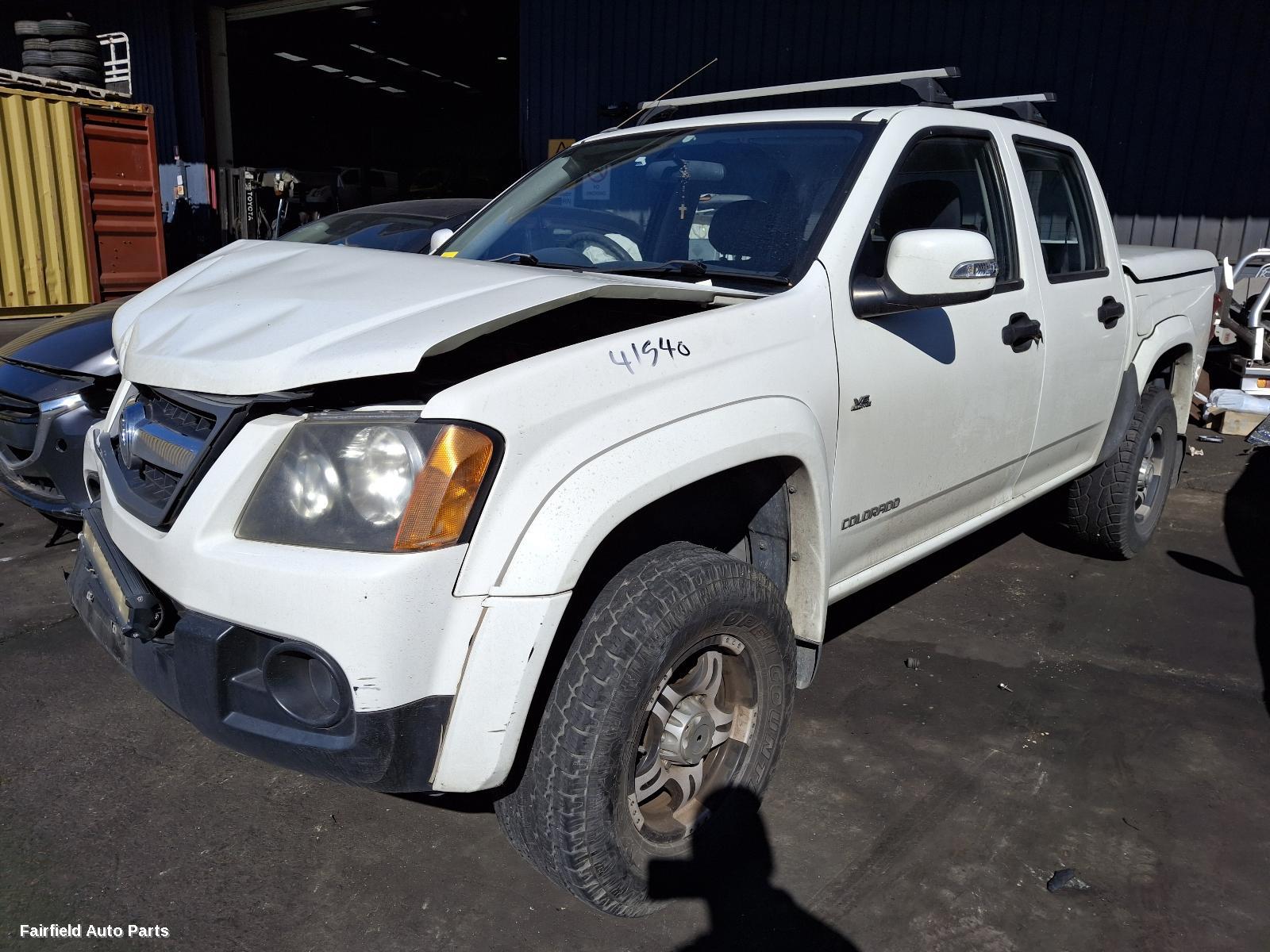 2010 Holden Colorado Left Front Door