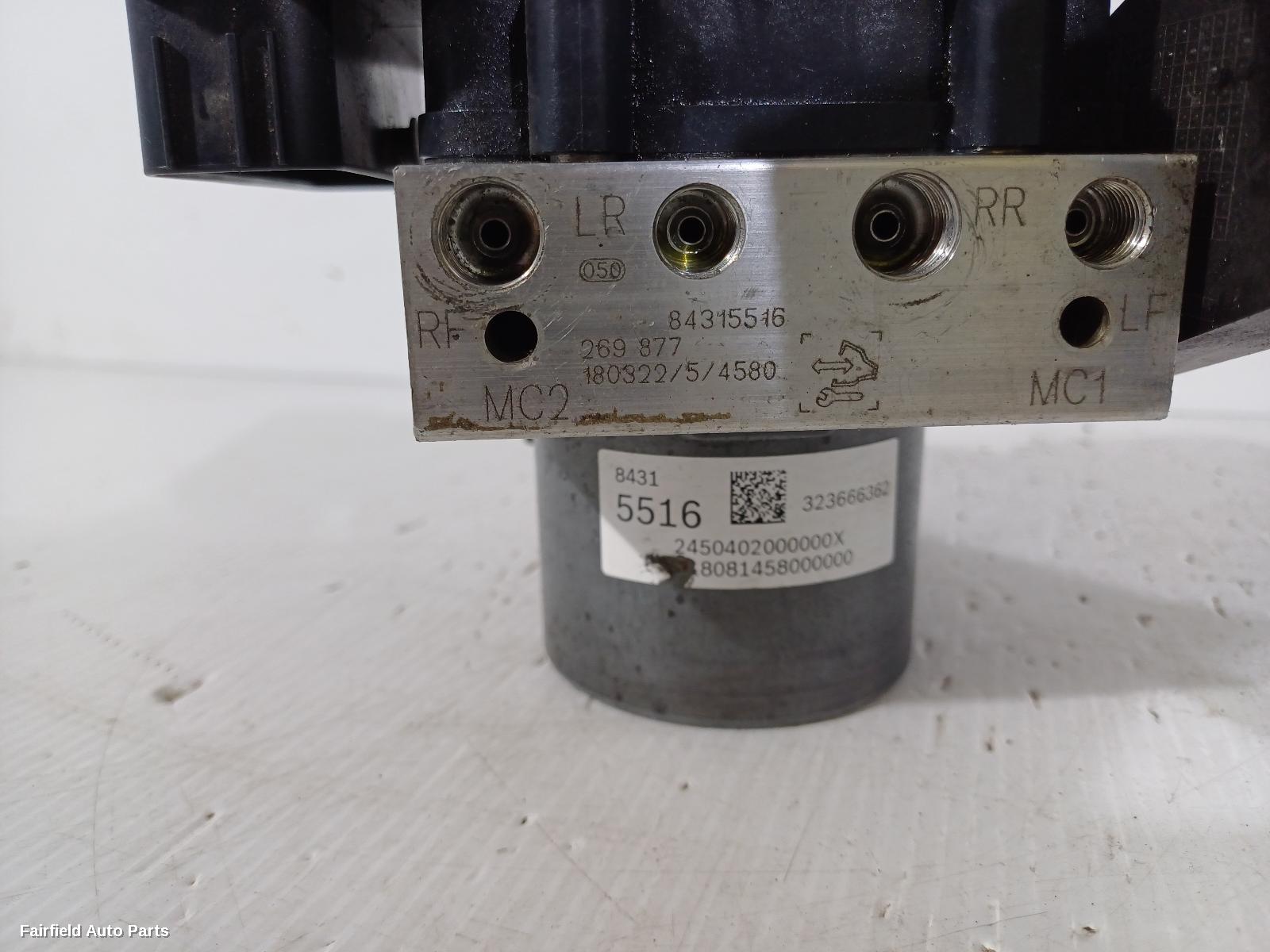 2017-2020 Holden Commodore Abs Pump Modulator
