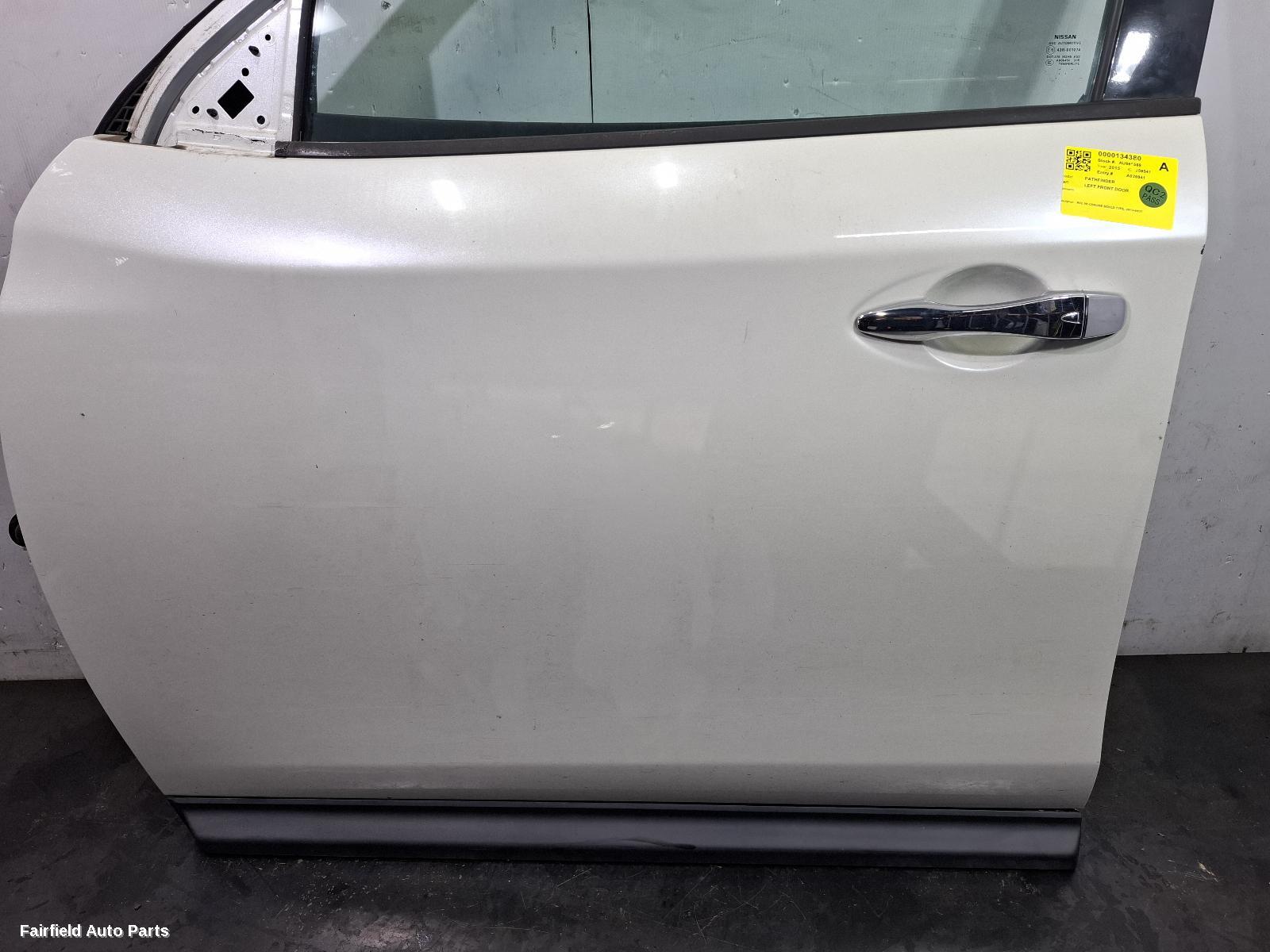 2013-2021 Nissan Pathfinder Left Front Door