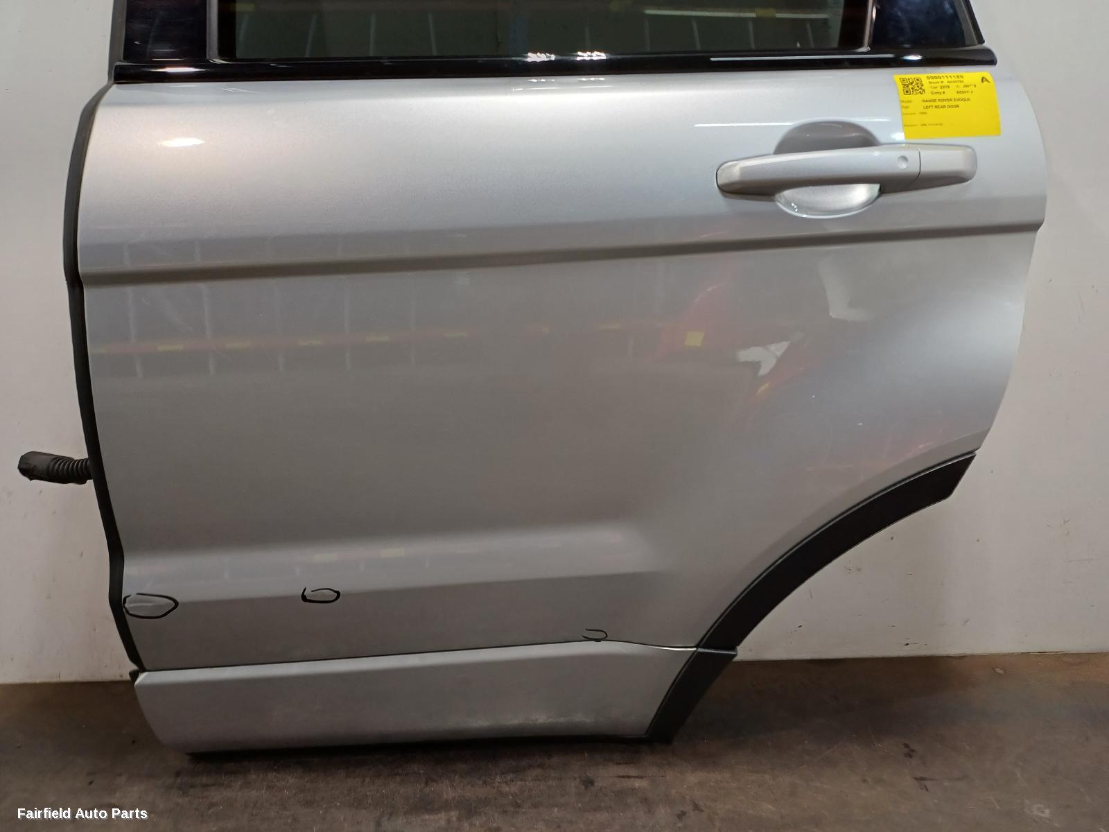 2011-2019 Land Rover Rangerover Evoque Left Rear Door Sliding