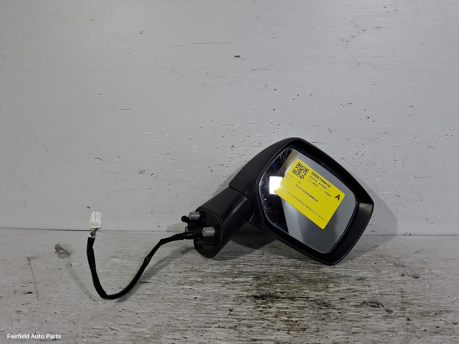 2011-2017 Subaru Xv Right Door Mirror