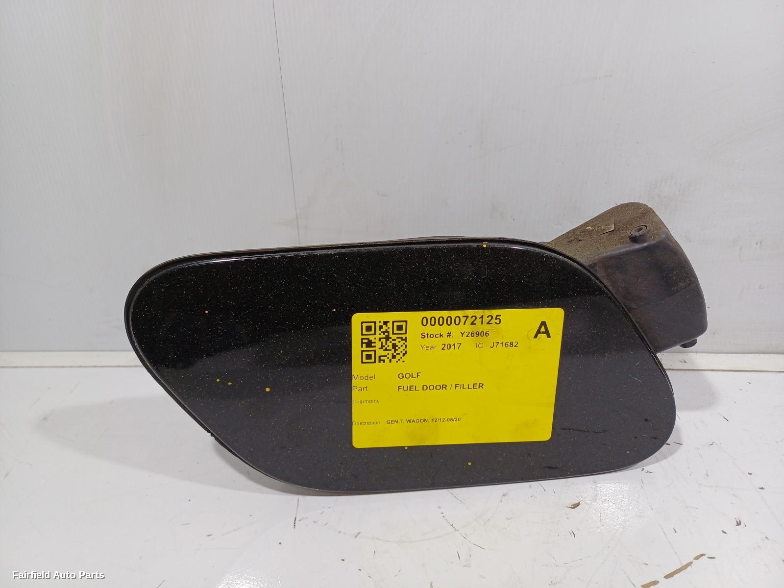 2012-2020 Volkswagen Golf Fuel Door Filler