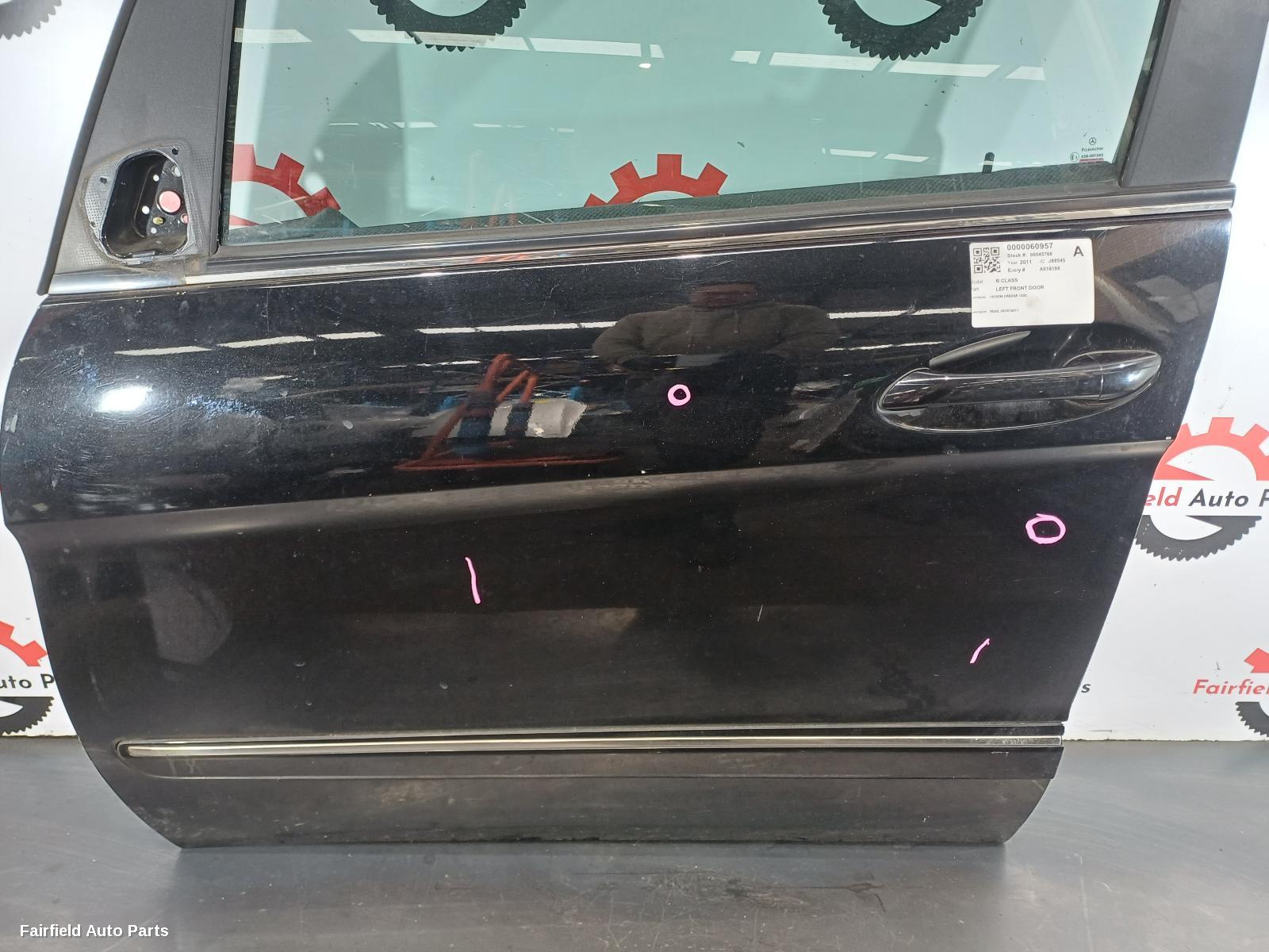 2005-2011 Mercedes B Class Left Front Door