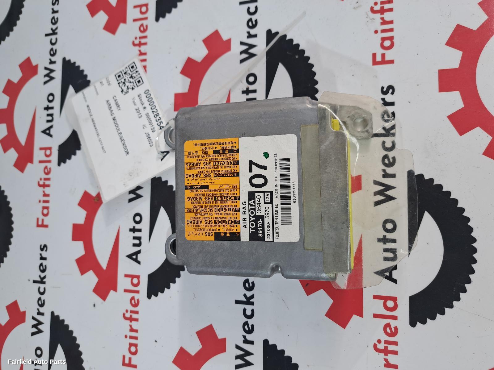 2011-2017 Toyota Camry Airbag Module Sensor