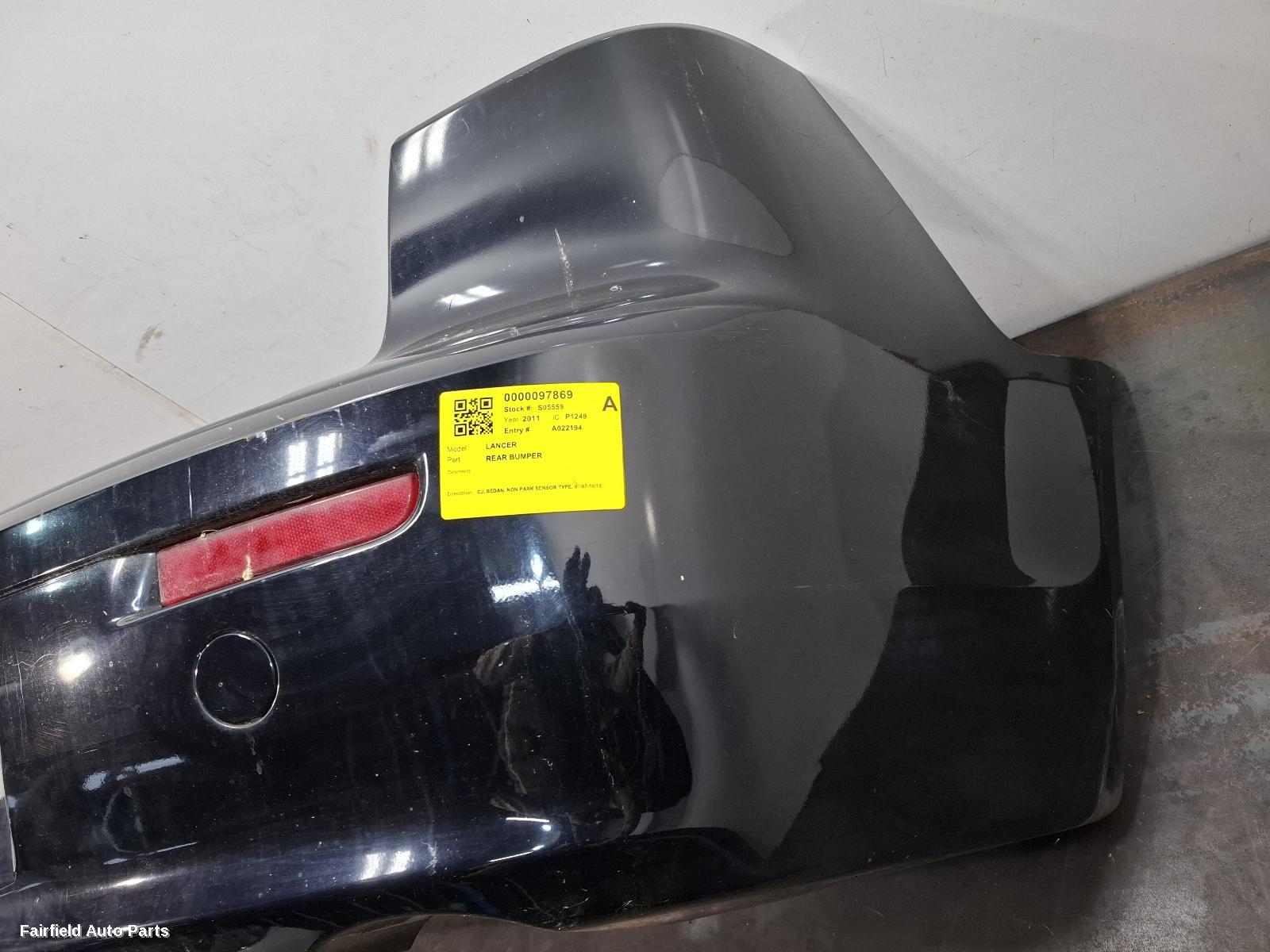 2007-2015 Mitsubishi Lancer Rear Bumper
