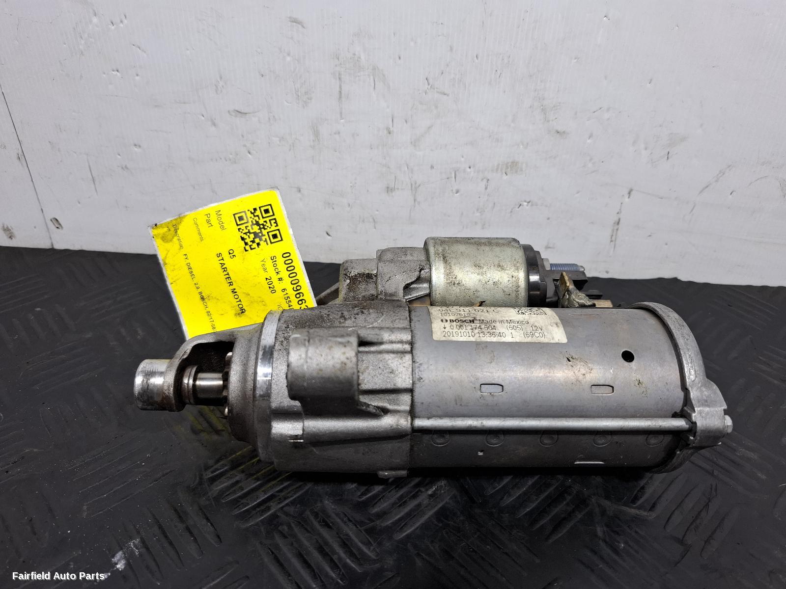 2017-2020 Audi Q5 Starter