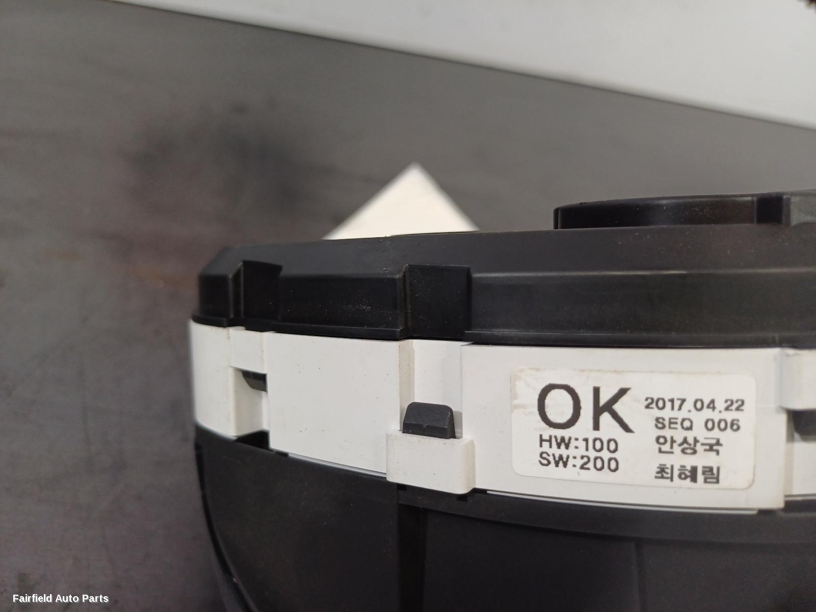 2017-2019 Hyundai I30 Instrument Cluster