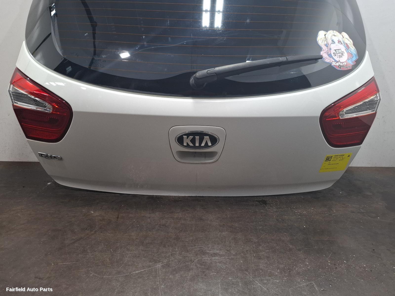 2015 Kia Rio Bootlid Tailgate