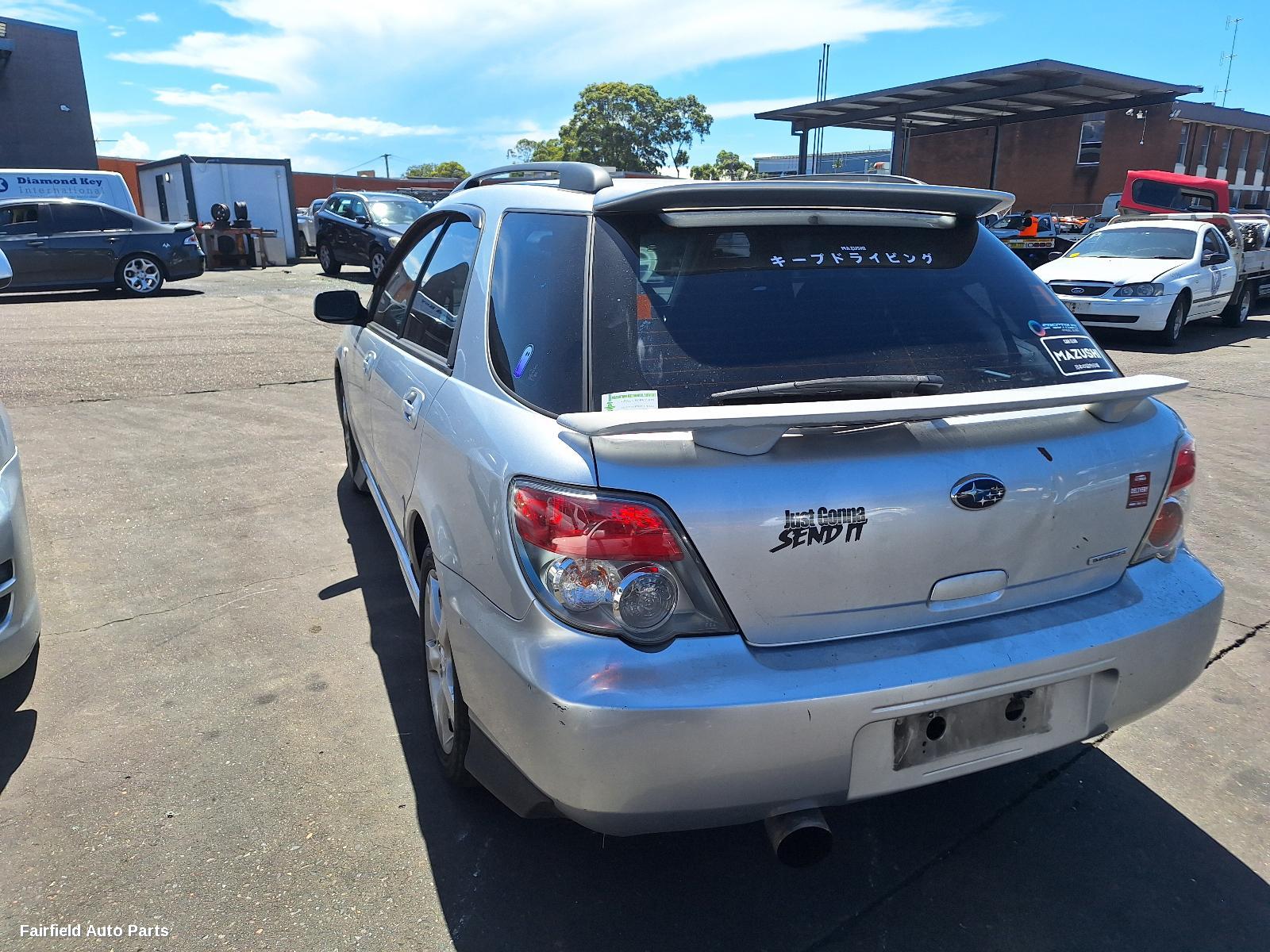 2005 Subaru Impreza Left Taillight