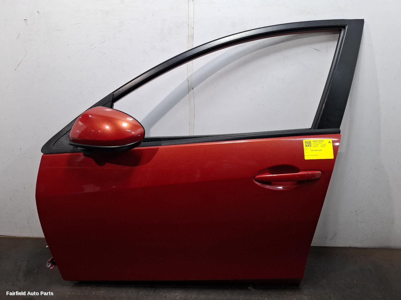 2009-2013 Mazda 3 Left Front Door