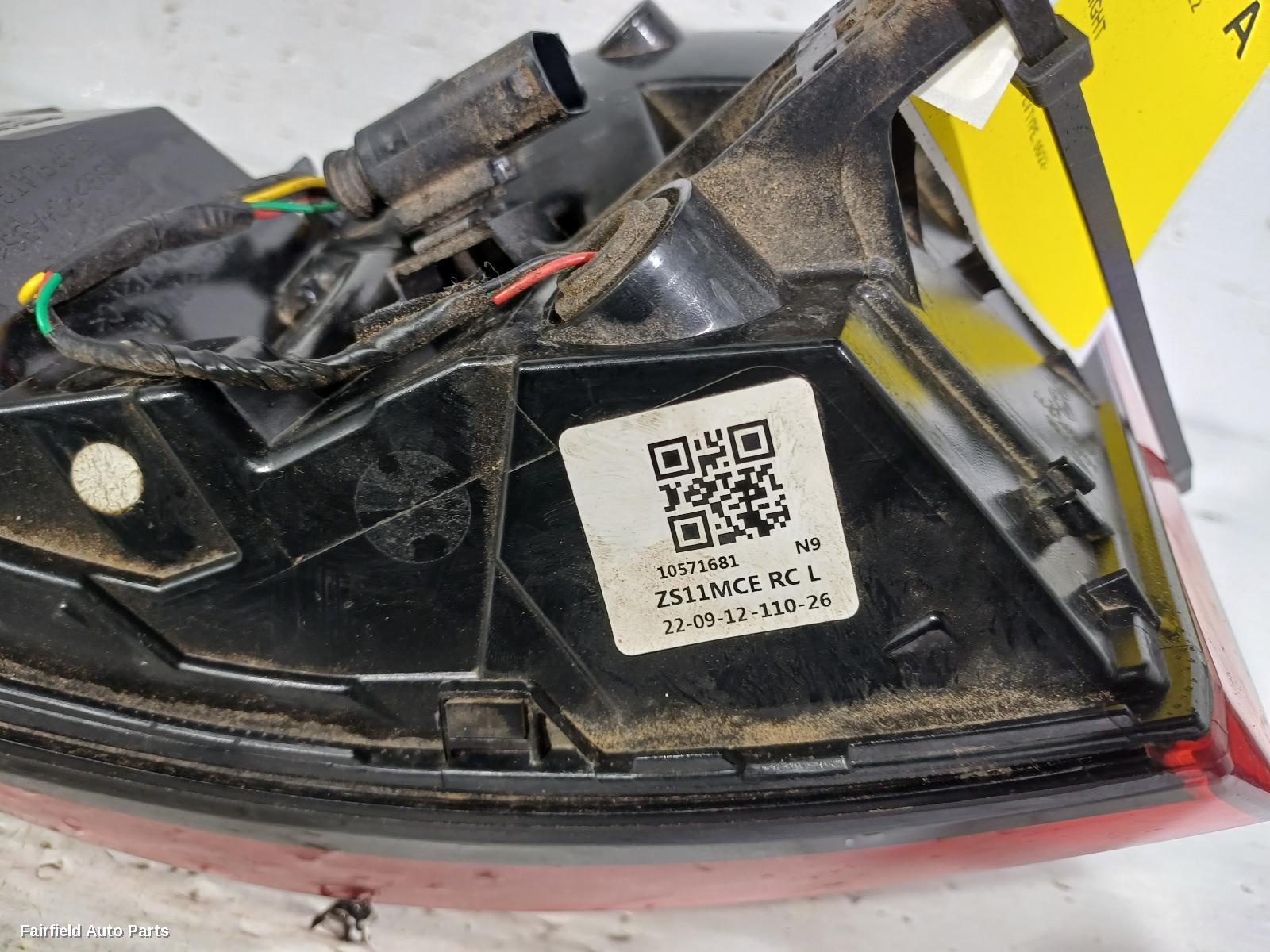 2022-2024 Mg Zs Left Taillight