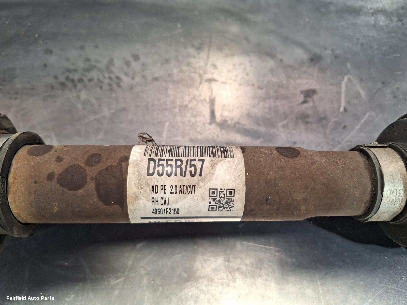 2015-2020 Hyundai Elantra Right Driveshaft
