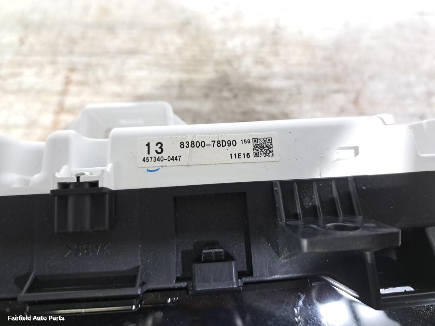 2021-2026 Lexus Nx Instrument Cluster