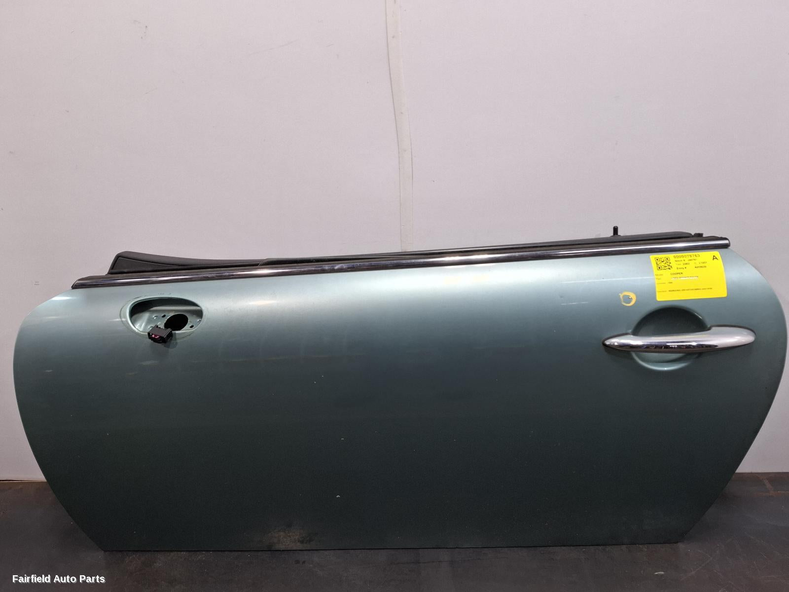 2002 Mini Cooper Left Front Door