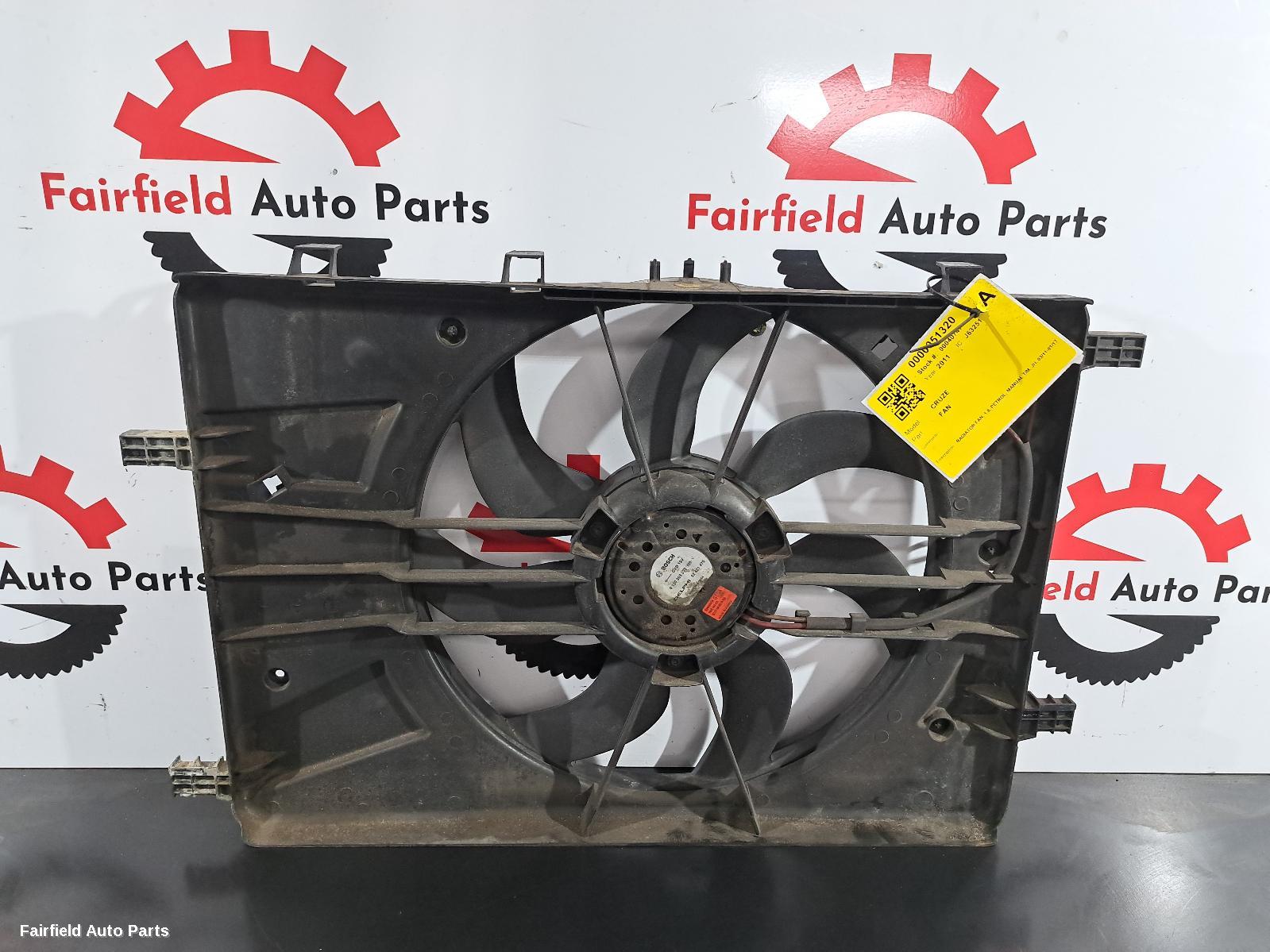 2011-2017 Holden Cruze Fan