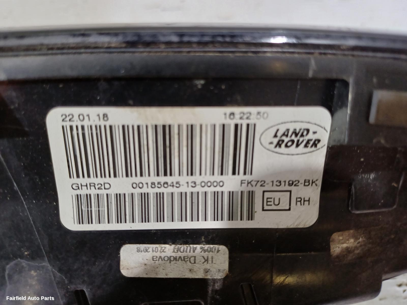 2015-2019 Land Rover Discovery Sport Rear Garnish