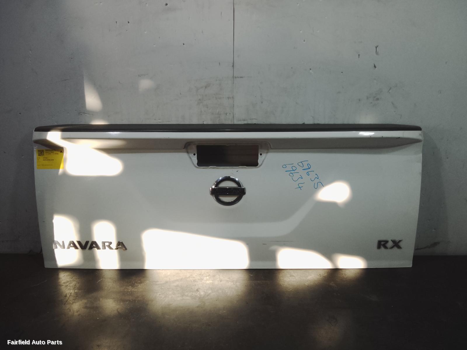 2015-2020 Nissan Navara Bootlid Tailgate
