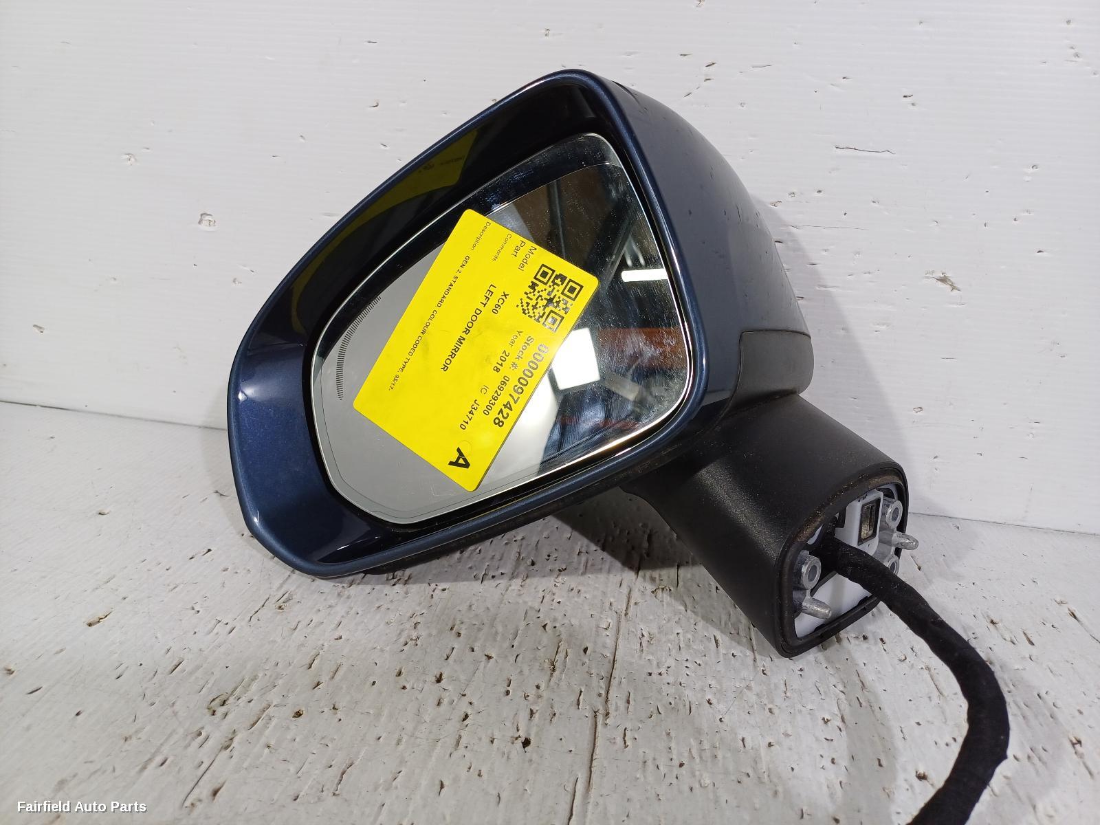 2017-2024 Volvo Xc60 Left Door Mirror