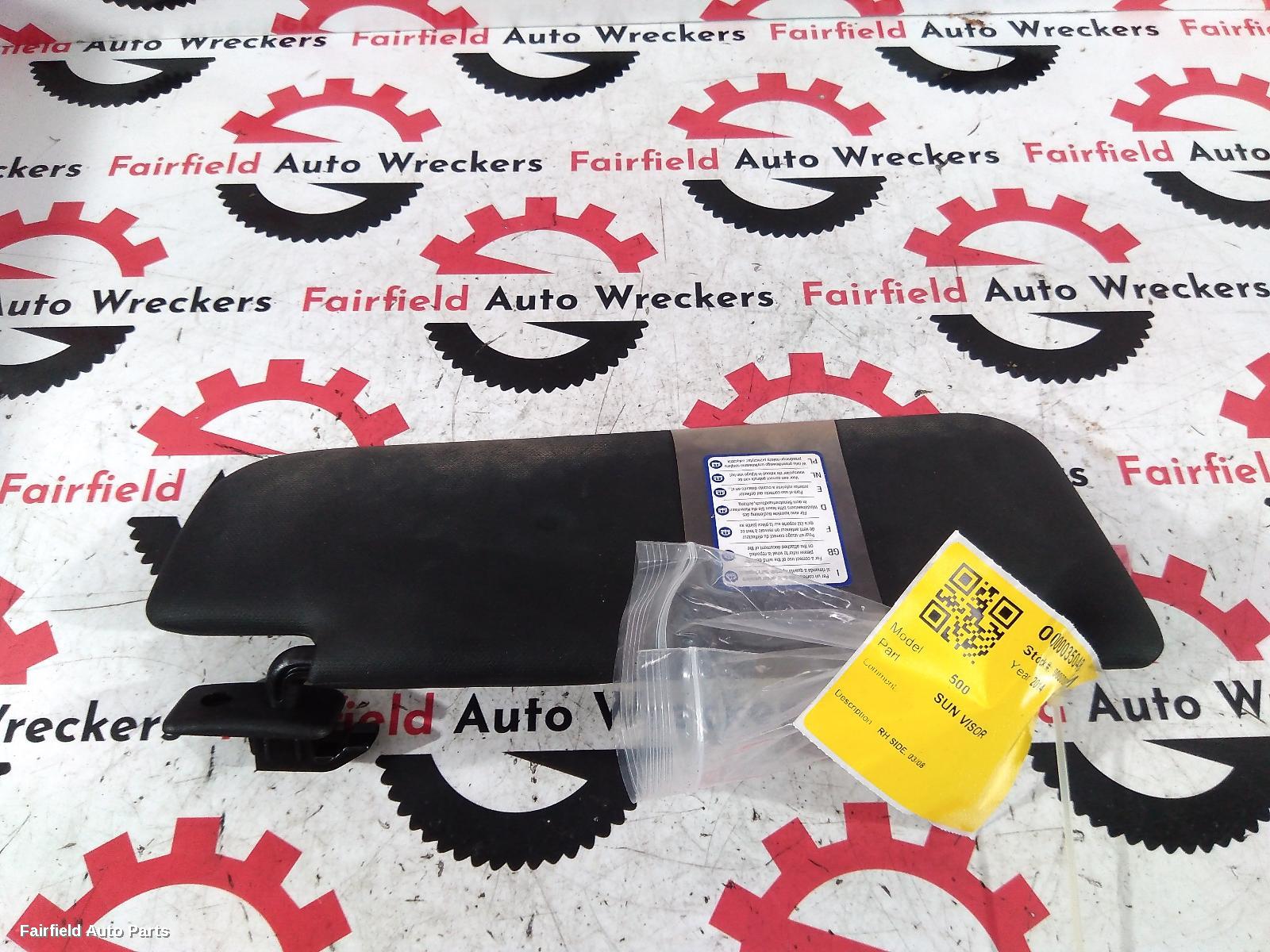 2008-2024 Fiat 500 Sunvisor