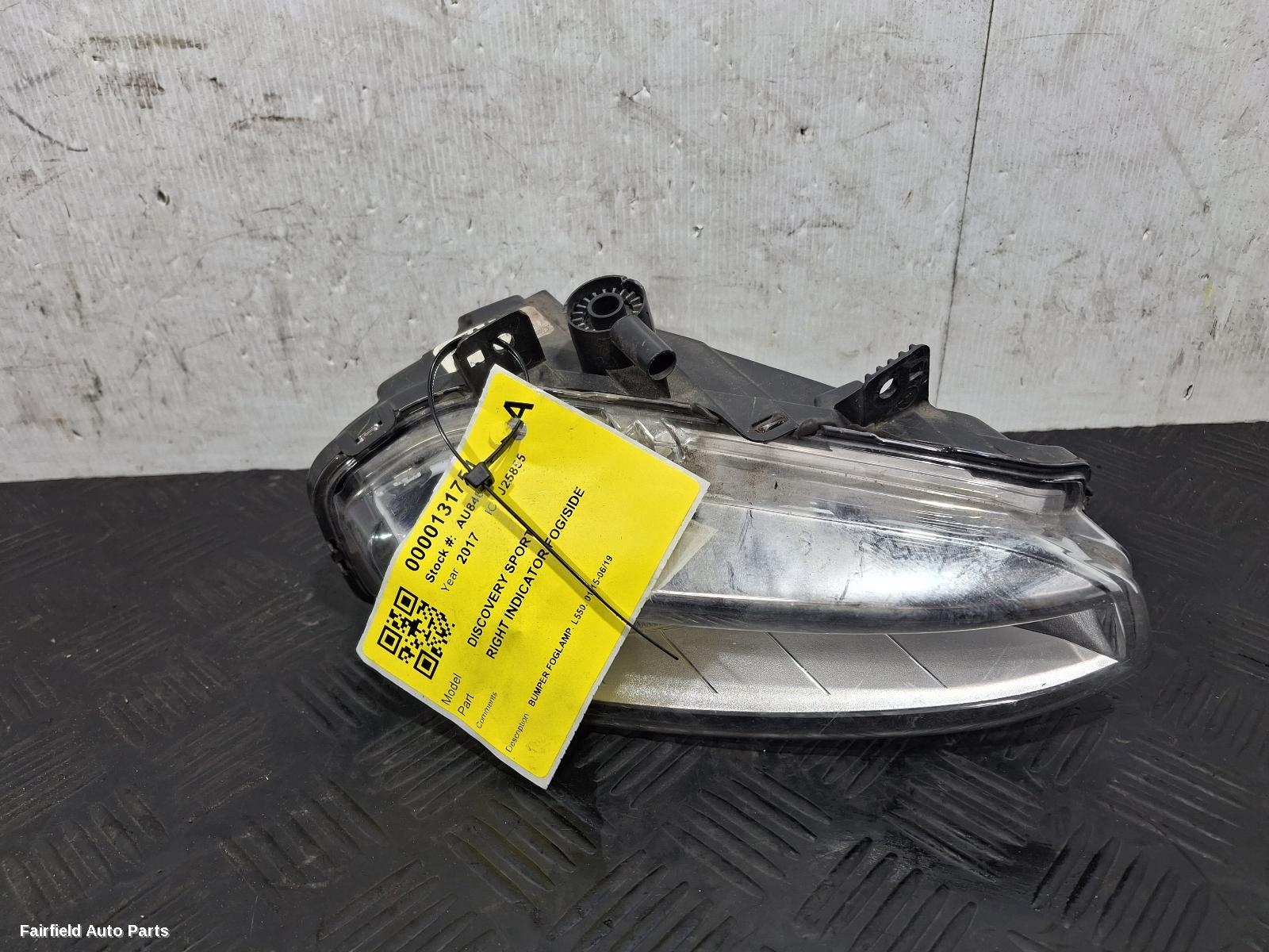 2015-2019 Land Rover Discovery Sport Right Indicator Fog Side