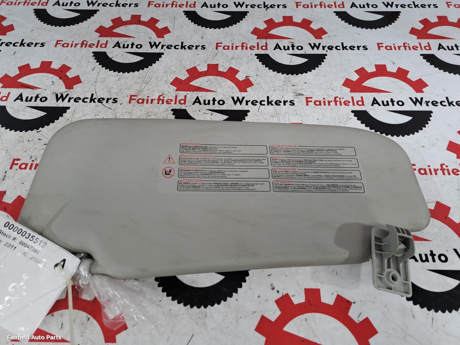 2007-2014 Nissan Dualis Sunvisor