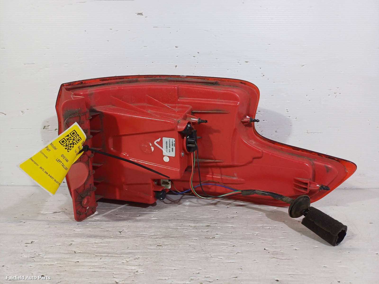 2015-2025 Ldv G10 Left Taillight