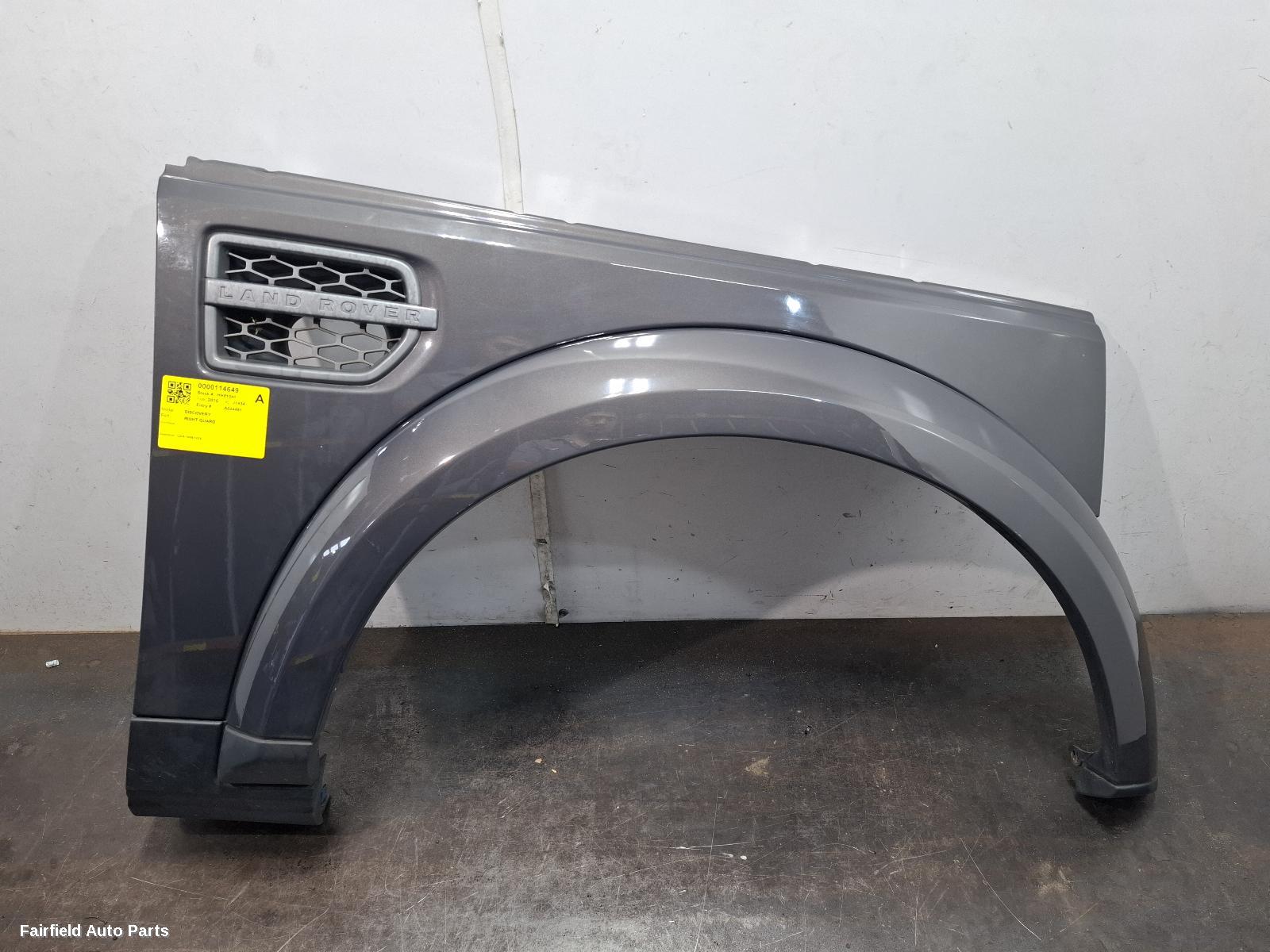 2009-2016 Land Rover Discovery Right Guard