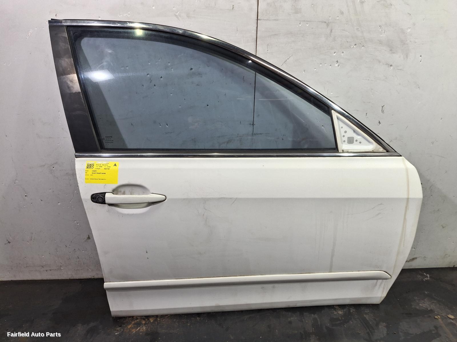 2006-2011 Toyota Camry Right Front Door
