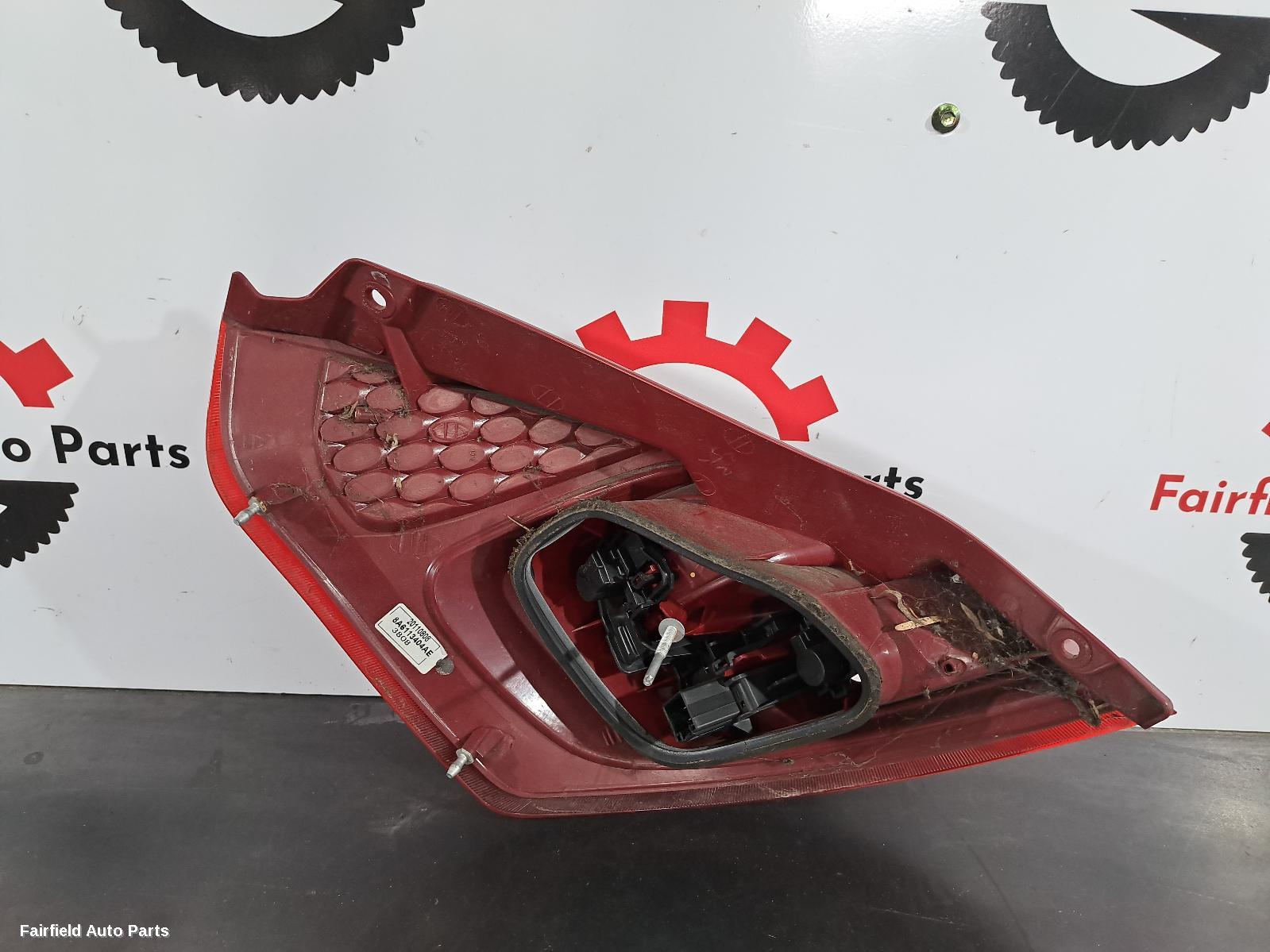 2012 Ford Fiesta Right Taillight