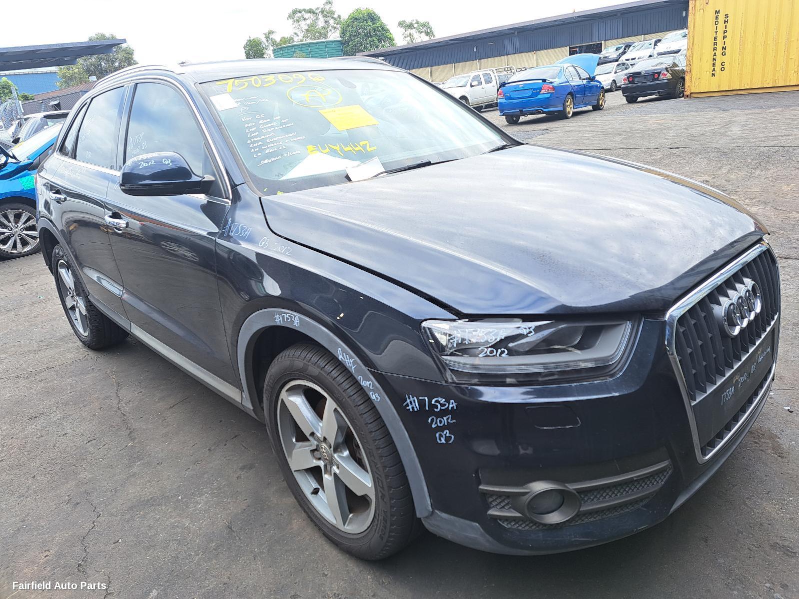 2012 Audi Q3 Left Taillight