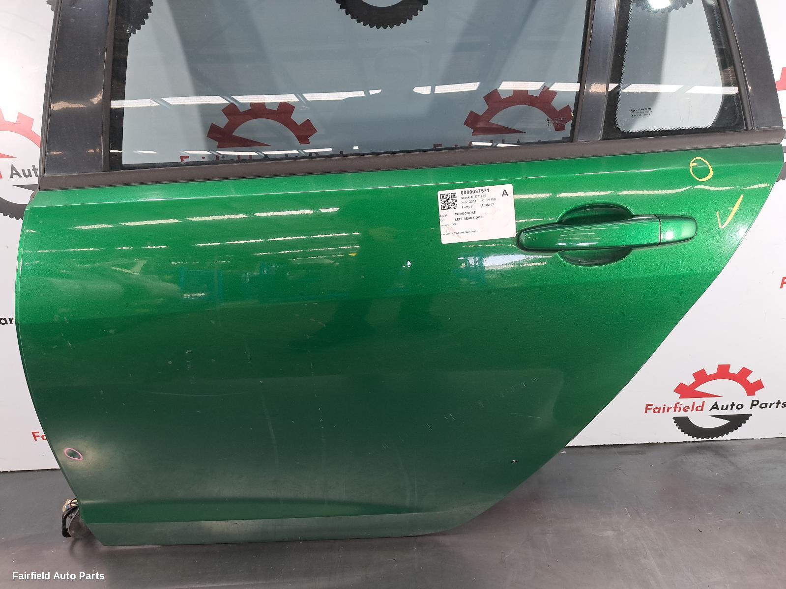 2011 Holden Commodore Left Rear Door Sliding