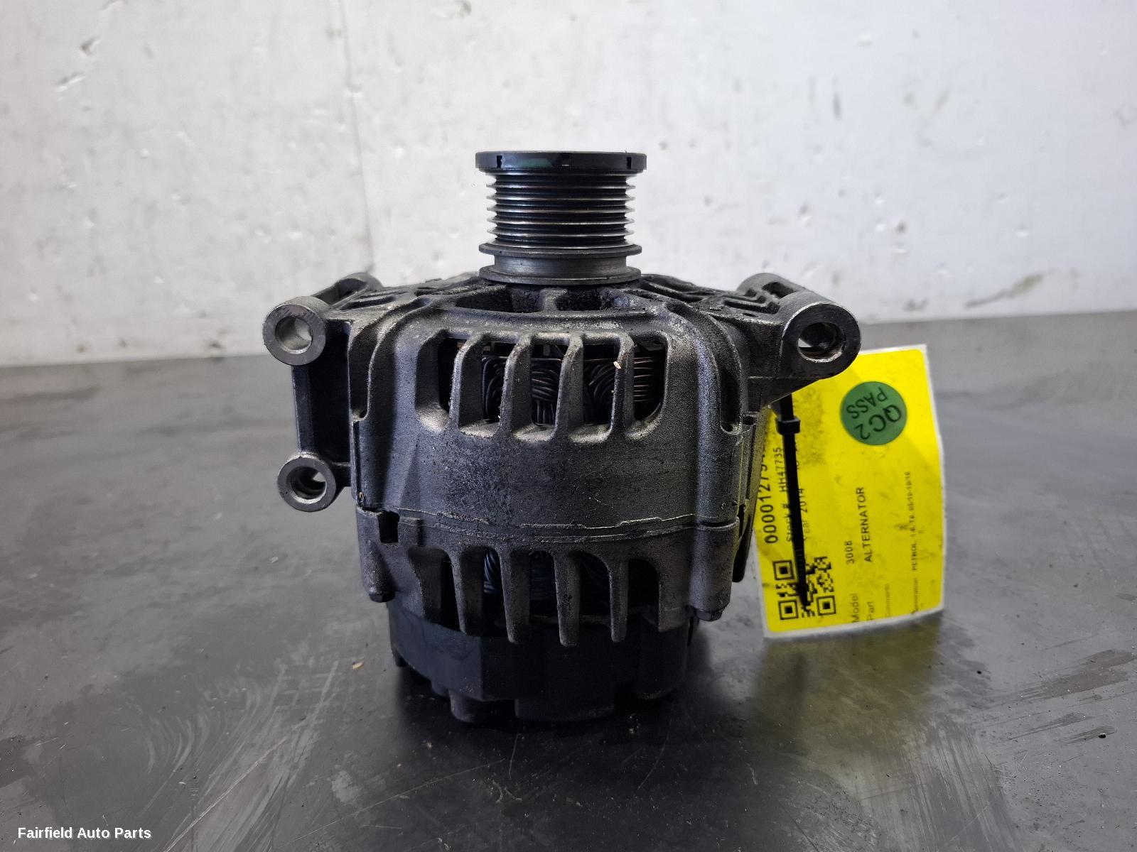2010-2016 Peugeot 3008 Alternator