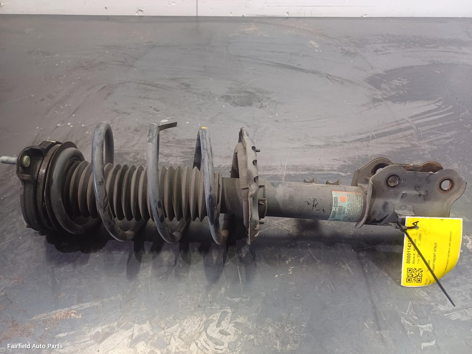 2018-2021 Hyundai Tucson Right Front Strut